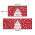 thumbnail image 3 of Zhourta Red Christmas Area Rug Decorative Holiday Door Mat Set Perfect for Festive Home Decor Ideal for Indoor and Outdoor Use Great for Christmas Parties and Seasonal Celebrations, 3 of 8