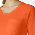 thumbnail image 5 of Dickies Women's Cooling Long Sleeve Pocket T-Shirt, Bright Orange, XS, 5 of 5