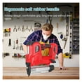 thumbnail image 3 of Cordless Electric Nail Gun Straight Nails Nailing Machine with 32mm 50mm Nails Rechargeable Electric Stapler For Battery, 3 of 7