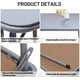 thumbnail image 4 of HOMYLIN Mesa Plegable de Comedor Portátil, Cuadrada para 4 Personas 85X85cm para Comedores Cocina Bar Cafe, Gris, 4 of 6