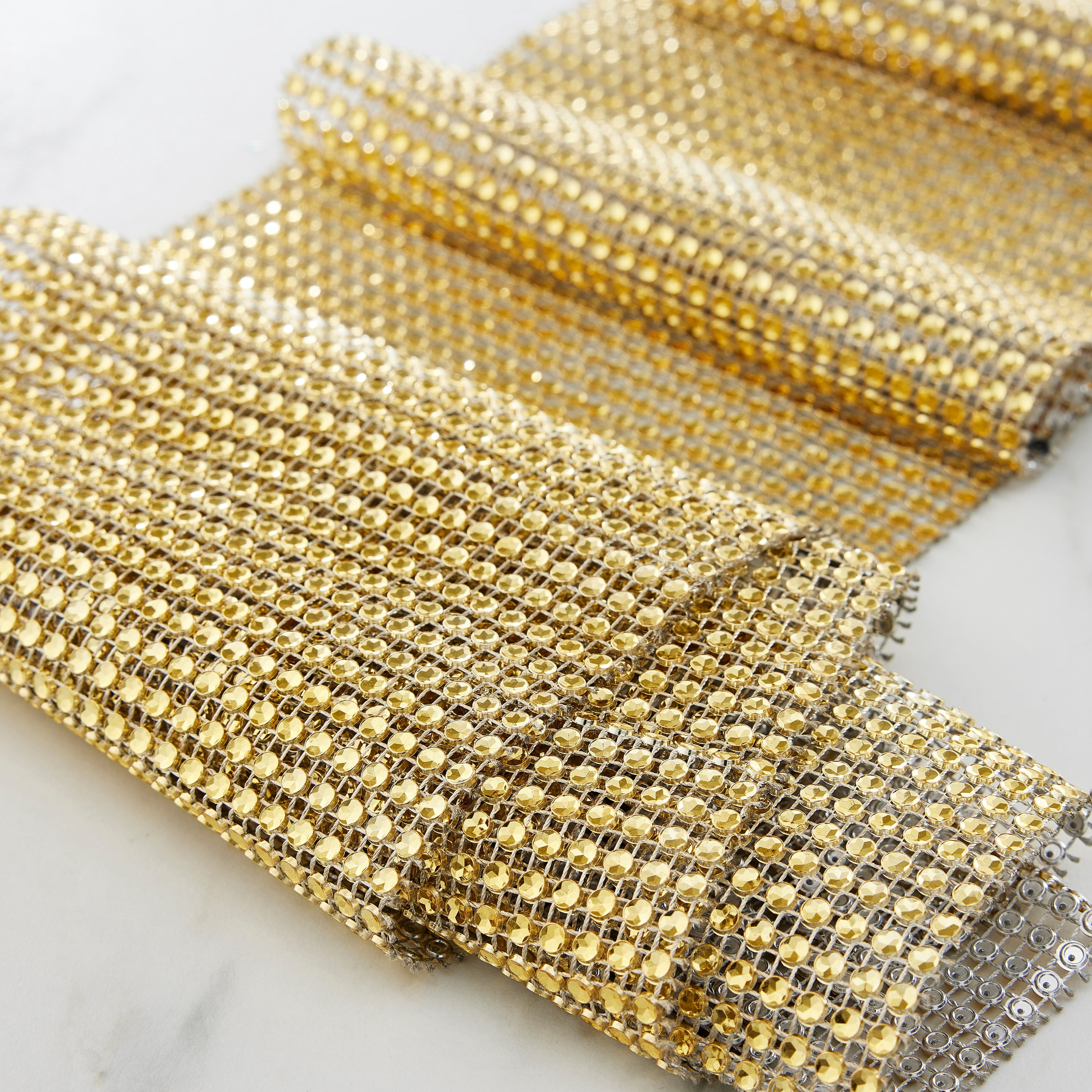 12 Pack: 6" x 3yd. Bling Ribbon Wrap by Celebrate It Occasions
