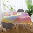 thumbnail image 6 of BZSMCE Square Tablecloth Colorful Heart Pillows Pattern Tableclothes, 6 of 9
