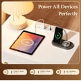 thumbnail image 6 of Amadwell Nightstand with Charging Station, 3 Drawer Bedside Table with USB-C Ports, Storage Nightstand for Bedroom, 6 of 9