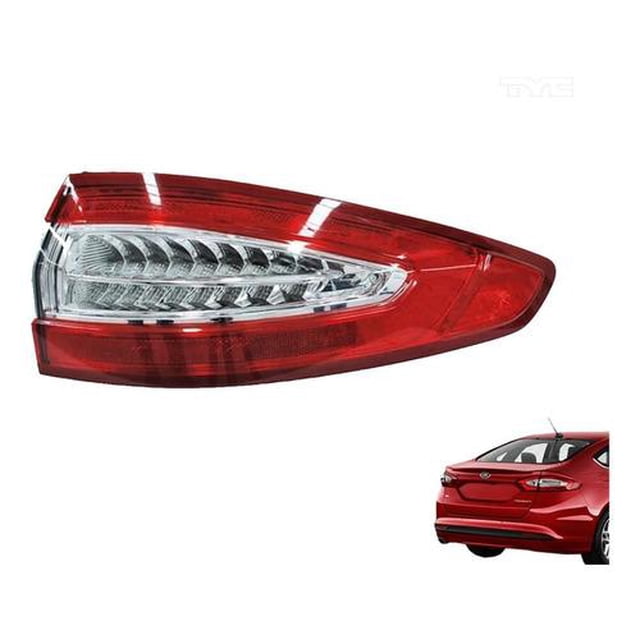 Calavera Fusion 13-16 4P Titanium Ext Leds Derecho para Año 2016