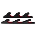 thumbnail image 1 of BRIGHTFUFU 1Pair Black Baseball Bat Storage Rack Wall Mount Display Stand with Easy Installation, 1 of 8