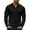 Black_#611005, variant on Homozy Men's Classic Fit Long Sleeve Polo Shirt with Button 2026 Autumn Winter Pullover Solid Color T Shirts