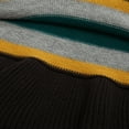 thumbnail image 7 of Richie House Little Girls Colorful Striped Flared Edge Sweater Dress 3/4, 7 of 7