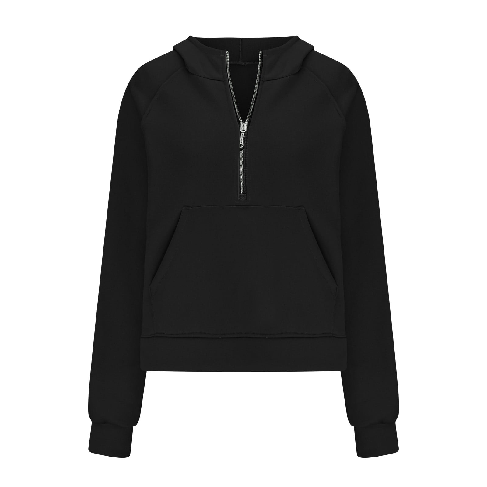 Pisexur Womens Fall Hoodies Pullover Sweatshirts Half Zipper