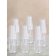 thumbnail image 3 of 6 botellas de plástico con pulverizador para viaje, columna de 10 ml, atomizador de niebla fina con pegatinas, pequeños contenedores rellenables para líquidos., 3 of 6
