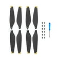 thumbnail image 1 of Peggybuy 2 Pairs Drone Props Blades PC Propellers Replacement for DJI Mini 3 (Gold), 1 of 4