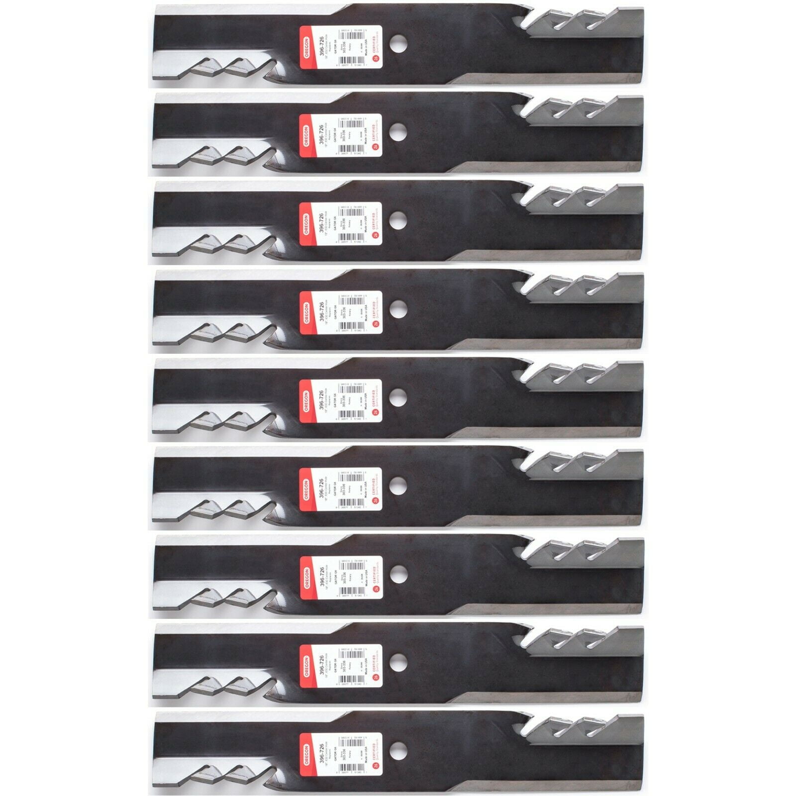 3-Pack Oregon Gator G6 Lawn Mower Blades - Fits Scag 61" Cut Models (Replaces A48304, A48111)