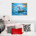 thumbnail image 4 of Nawypu Underwater Sea Animal Manatee Poster Canvas Picture Printing Wall Art Decoration Poster Living Room Bedroom Home Background Decoration, 4 of 4