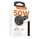thumbnail image 2 of Cargador De Auto De 50w Carga Super Rápida Con 2 Entradas Usb C y 2 Entradas Usb A Negro Hypergear negro estandar, 2 of 10