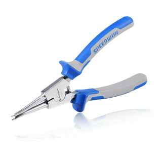 SPEEDWOX Bead Crimping Tool Plier Bead Crimping Tool for Jewelry Making 5  Inches Standard Precision Fine Pliers Bent Head for Crimping Beads Round