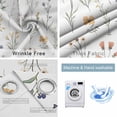 thumbnail image 4 of Botanical Blossom Floral Blackout Curtains for Bedroom/Living Room, Thermal Insulated Kitchen Curtains, Spring Rustic Flowers Grommet Darkening Window Treatment Drapes 52"x72"x2, 4 of 8