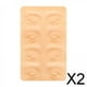 thumbnail image 1 of 2X tablero de práctica maquillaje de ojos para extensiones de pestañas de entrenamiento de maquillaje permanente 2 piezas, 1 of 10