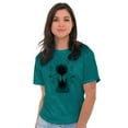 thumbnail image 5 of Hourglass Hands Crystal Ball Celestial Women's Graphic T Shirt Tees Brisco Brands L, 5 of 6