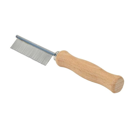 UPC: 0076484005671 | Safari by Coastal Flea Combs with Wooden Handle for Safe Removal of Fleas & Skin Debris On All Coat Types for Dogs