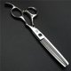 thumbnail image 4 of Tijeras de peluquería de 15 cm (6 pulgadas) de acero inoxidable con cuchillas de precisión y mango ergonómico para salón de belleza., 4 of 5