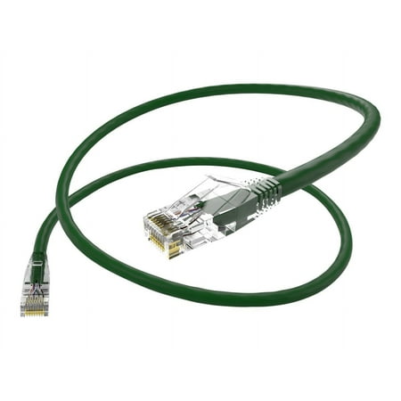 UPC: 0893339039052 | UNC Group Clearfit – Patch cable – TAA Compliant – RJ-45 (M) to RJ-45 (M) – 10 ft – UTP – CAT 6 – booted  snagless  stranded – green