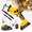1 battery + more accessories, variant on DGB 21V Cordless Reciprocating Saw, Portable Electric Hand Saw for Home & Garden, Lightweight Reciprocating Saw for Wood, Metal & PVC Cutting Projects