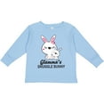 thumbnail image 3 of Inktastic Glammas Snuggle Bunny Easter Boys Long Sleeve Toddler T-Shirt, 3 of 5