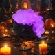 thumbnail image 1 of Decoraciones de Halloween, adornos de Halloween, regalos de Halloween, juego de tarros de bruja para Halloween, tarro de bruja luminoso, adorno de decoración de Halloween, adorno de fiesta, tarro de b, 1 of 6