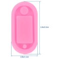 thumbnail image 4 of 2 uds llavero colgante moldes Diy epoxi moldes Diy silicona moldes moldes de fundición kaili Sencillez, 4 of 5