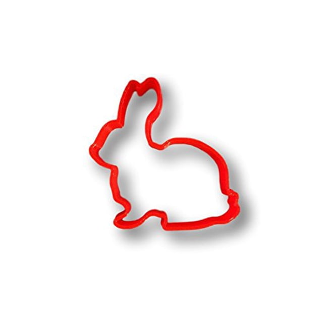 Bunny/Rabbit Coupe-Cookies (3 Pouces) - Livraison Rapide - Bords Tranchants - Qualité Exceptionnelle