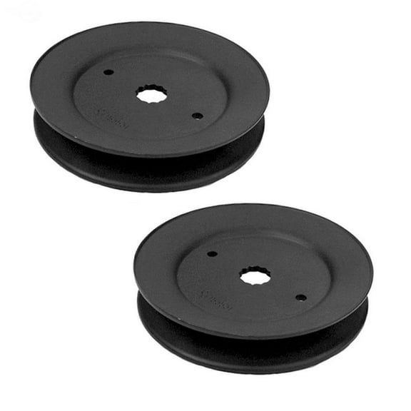2 Craftsman 42" 50" 54" Mower Deck Mandrel Pulley 173436 153535 532153535 129861