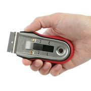 Hyper Tough 4.5-inch Retractable Razor Blade Scraper with Soft Grip Handle, 4.5 L X 2.5 W X 0.5 H