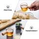 thumbnail image 2 of 2 piezas de jarra de un solo pico para espresso, vaso medidor de un solo pico para espresso con mango de madera, 2 of 6