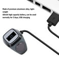 thumbnail image 3 of Smart  Ring Step Counter  5.1 0.49Inch Screen Smart Finger Ring with Charging Case Support APP Graphite Color, 3 of 7