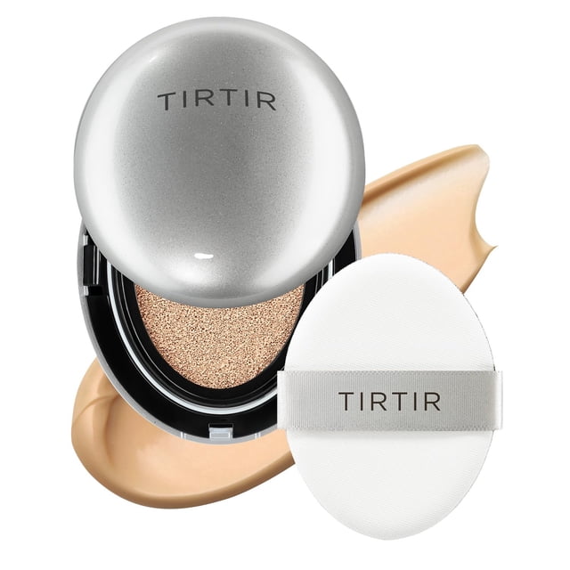 Mascarilla TIRTIR de Cushion Foundation Fit Aura Silver #25N Mocha