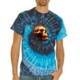 thumbnail image 2 of Wild Bobby, Firey Flaming Skull, Pop Culture, Tie-Dye Tees, Evening Sky, Small, 2 of 3