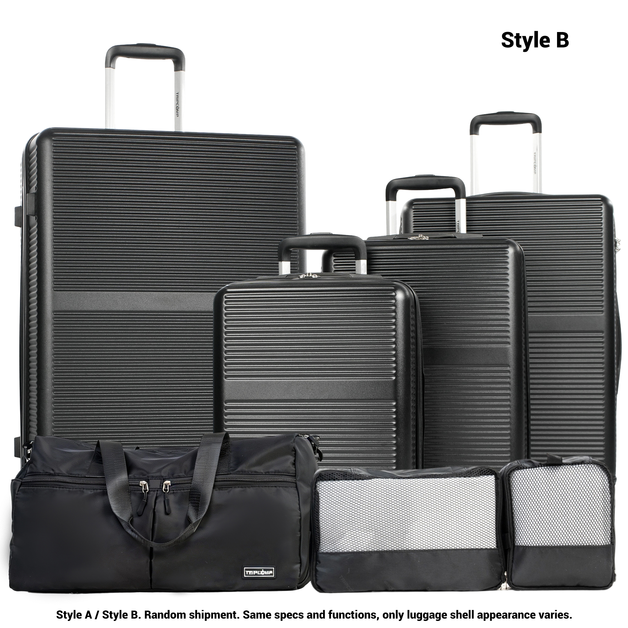 Tripcomp 6-Piece Hardshell Luggage Set with Spinner Wheels photo 2
