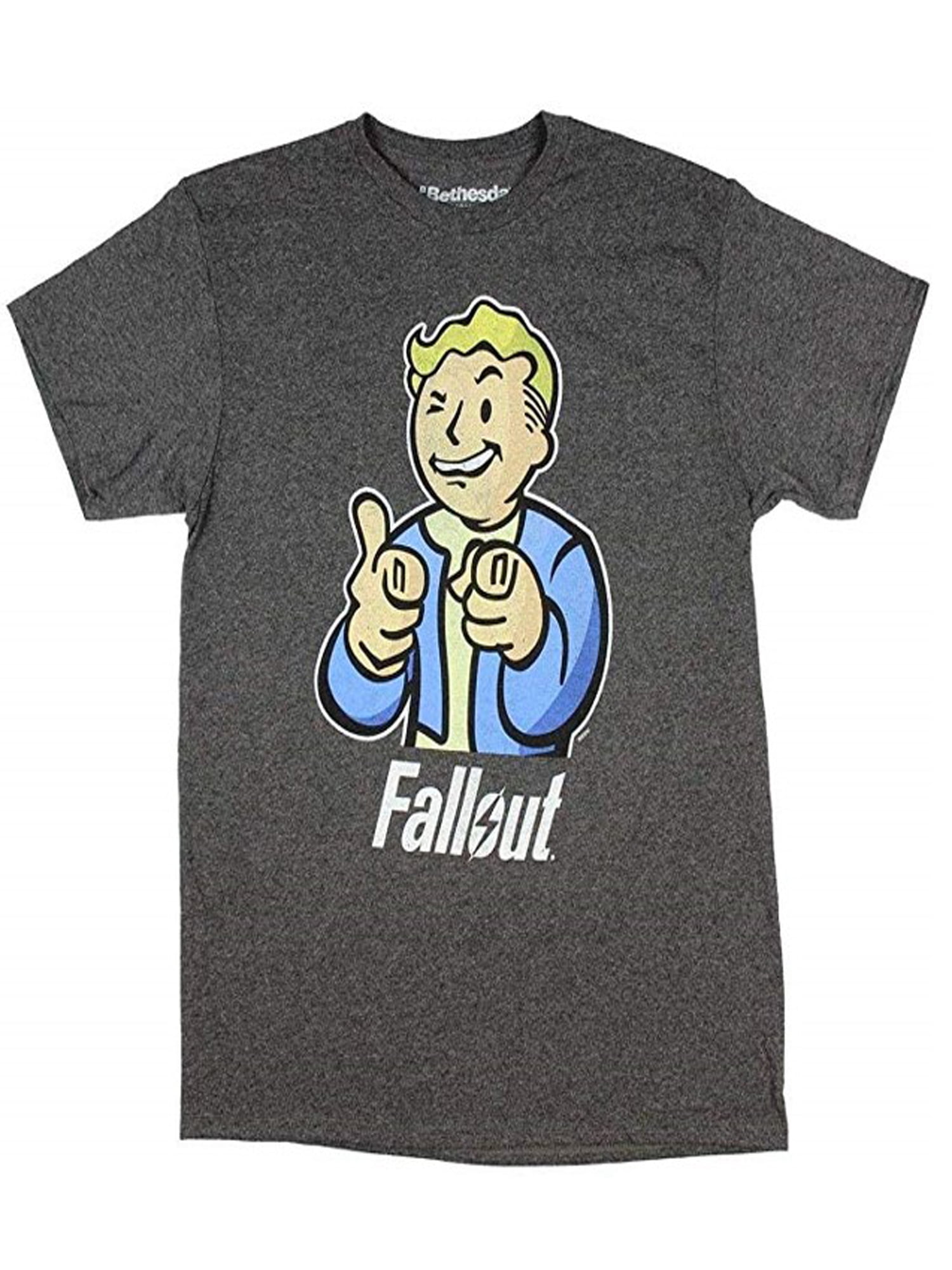 Fallout- Vault Boy T-Shirt - Walmart.com