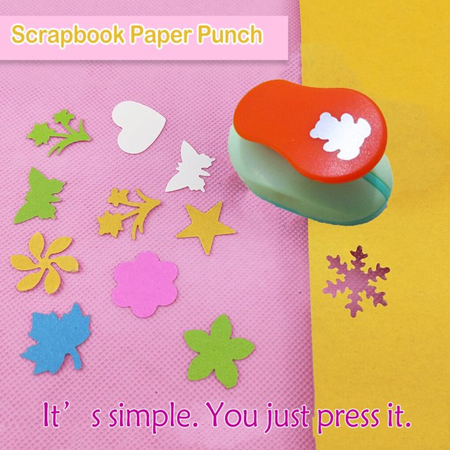 Hole Puncher Paper Punchers Circle Cards Labor-saving Decoration Tool Accessories Easy and Fast Manual Tools Consistent Design bear