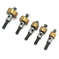 thumbnail image 4 of Drill Hole Saw Kit, Hole Opener 5 Different Sizes Precise Safer Easy Use  For Open Rubber For Plastic, 4 of 8