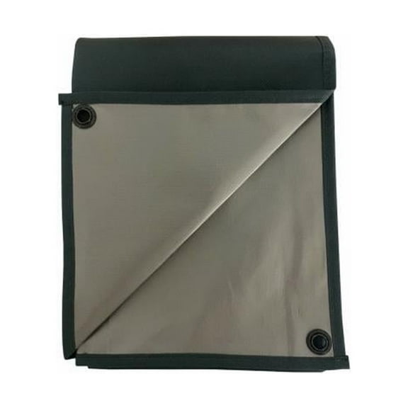 TruGuard LD-PT-RS-0507 Picnic Blanket/Tarp, Red/Silver, 5 x 7-Ft. - Quantity 1