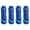 Blue Turquoise, variant on Horse Medium 4-Pack Professional Equine Sports Medicine Splint Boots 4167C
