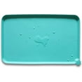 thumbnail image 1 of Esteras de alimentación impermeables de silicona para mascotas con labios altos, múltiples colores para perros, gatos y otros, 1 of 5