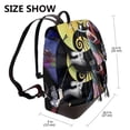 thumbnail image 2 of Goofa The Nightmare Before Christmas Pattern Leather Backpack Purse for Women Fashion Multipurpose Design Handbag Ladies Shoulder Bags Travel Backpack, 2 of 4