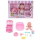 thumbnail image 2 of Juguete De Muñeca Reborn, Juego De Cama para Muñeca Bebé Juego De Muñeca Bebé Juego De Cuidado De Muñeca Bebé Diseño Elevado, 2 of 8