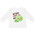 thumbnail image 3 of Inktastic My Aunt Loves Me- cute turtle Boys or Girls Long Sleeve Toddler T-Shirt, 3 of 5