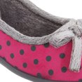 thumbnail image 3 of Sleepers Womens Louise Polka Dot Bow Slippers, 3 of 4