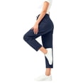 thumbnail image 2 of Vrorvz Crop Pants for Women Elastic High Waisted Pant Loose Casual Workout Athletic Trouser Ladies Trousers, 2 of 4