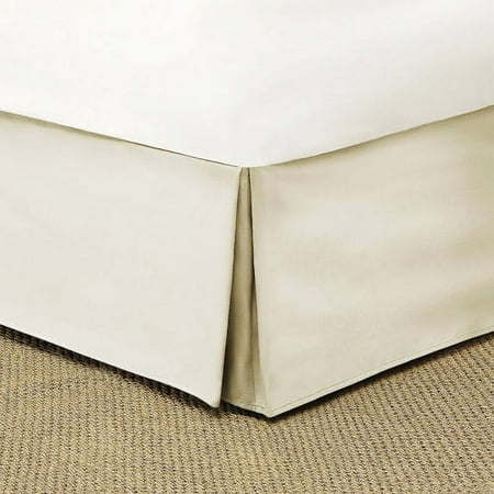 Mainstays Bed Skirt Collection, Twin, Off-White