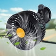 thumbnail image 4 of Ventilador Circulación Aire 12/24 V Ventilador Refrigeración Automático Ajustable Cabeza Única (24 V), 4 of 9