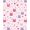 Pink Purple, Pattern 1, variant on ODIKA Cartoon Cat Kitten Motif With Pixel Heart Grid And Symmetrical Bow Accents for Dorm Room, Small Living Apartment, Stain Resistant Low Profile